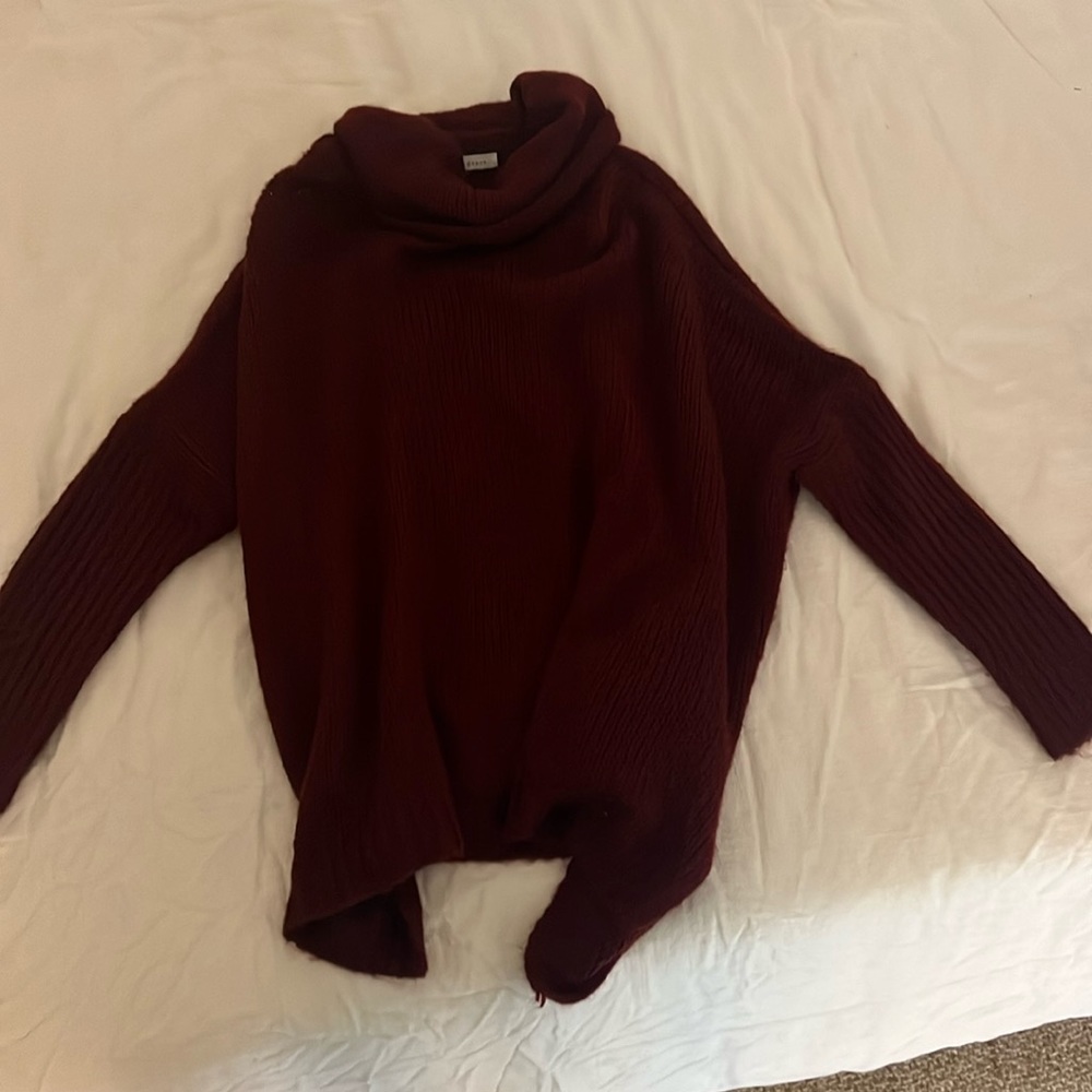 Cowl neck sweater
